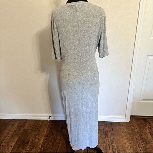 Y2K Gray ‘Baby Girl’ Maxi Dress - Picture 3 of 4